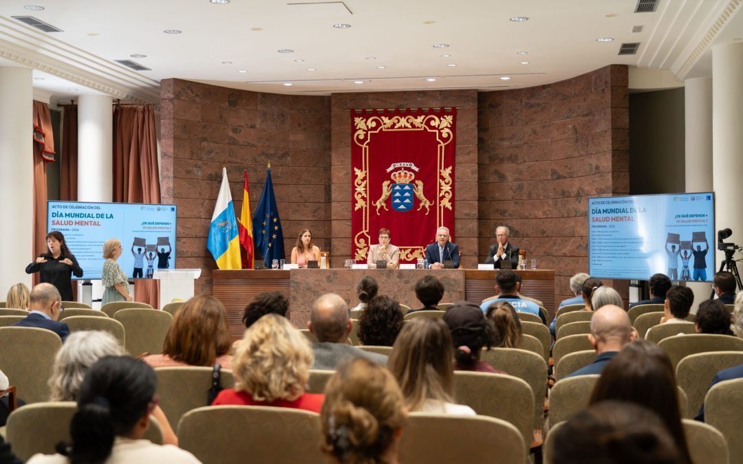 La Asociación TLP Impulso participa en el acto por el Día Mundial de la Salud Mental celebrado en el Parlamento de Canarias